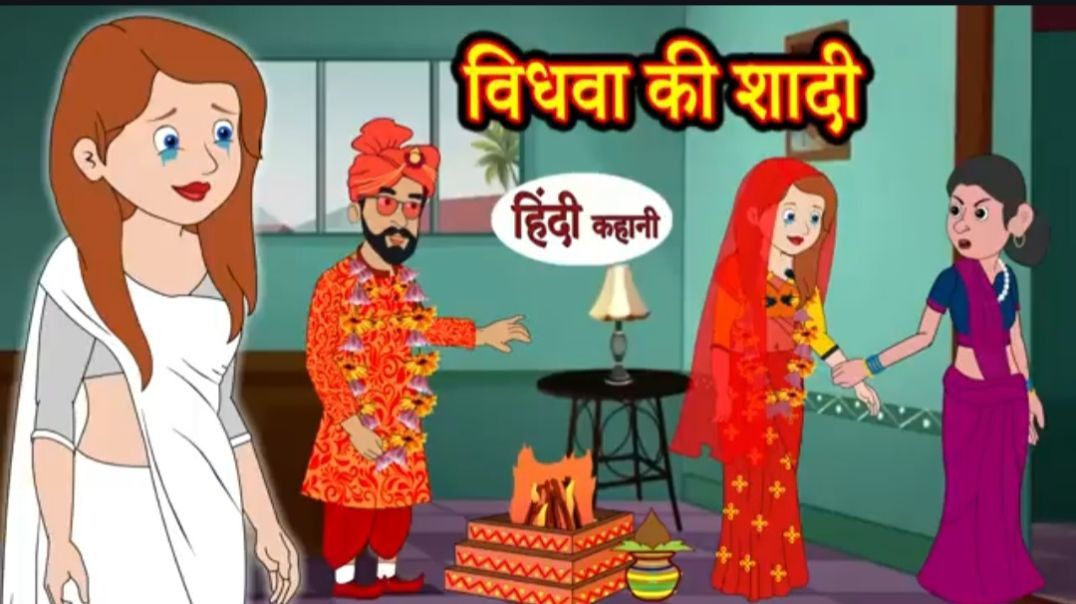 Kahani विधवा की शादी_ Saas Bahu Ki Kahaniya _ Moral Stories _ Hindi Kahaniya TV _ Stories in Hindi(3