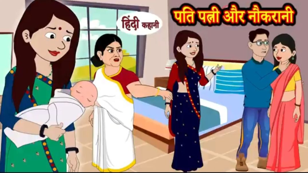Copy of Kahani पति पत्नी और नौकरानी Story in Hindi _ Hindi Story _ Moral Stories _ Bedtime Stories _