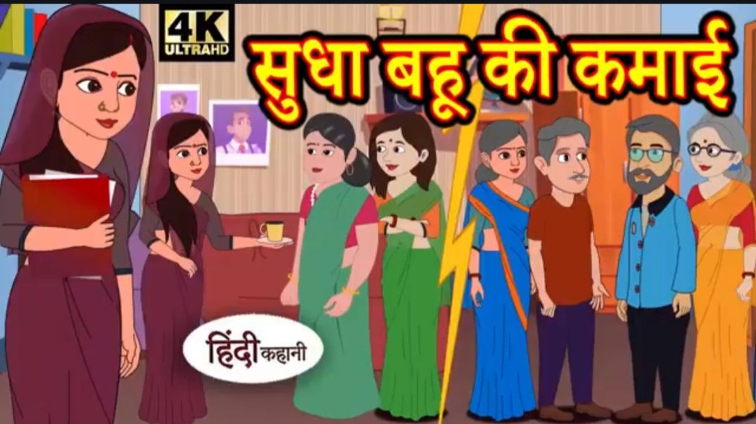 Kahani सुधा बहू की कमाई - hindi kahaniya _ story time _ saas bahu _ new story _ kahaniya _ Stories(3