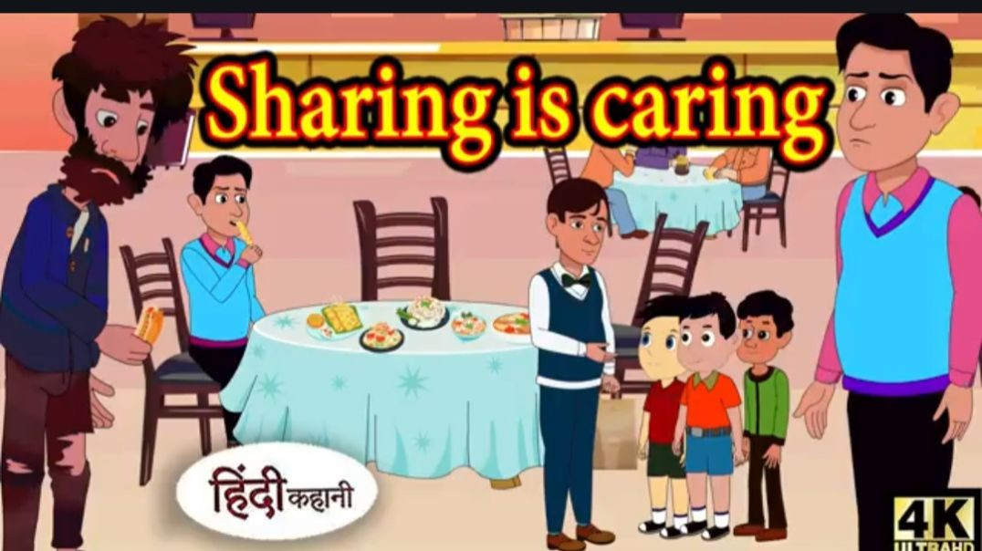 ⁣Sharing is caring - Hindi Story _ Hindi Kahaniya _ Moral Stories _ Hindi Fairy Tales _ New Kahani(36
